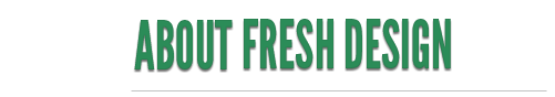 About Fresh Web Design